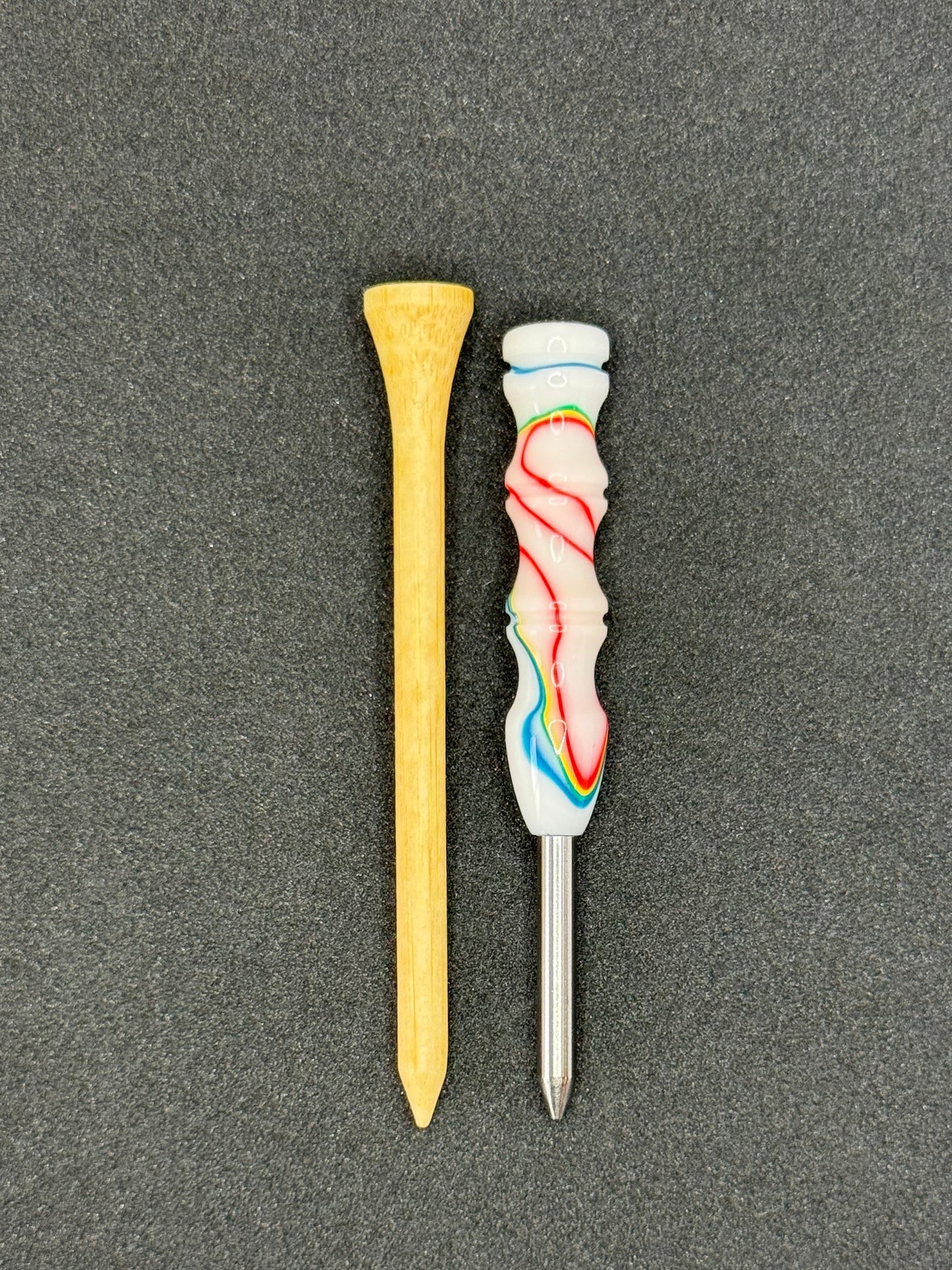 Single prong titanium divot tool - Jawbreaker