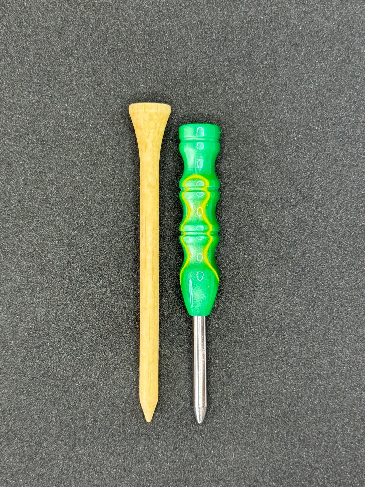 Single prong titanium divot tool - Masters