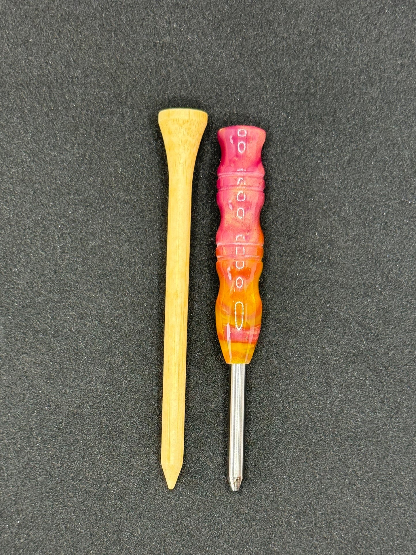 Single prong titanium divot tool - Early Bird