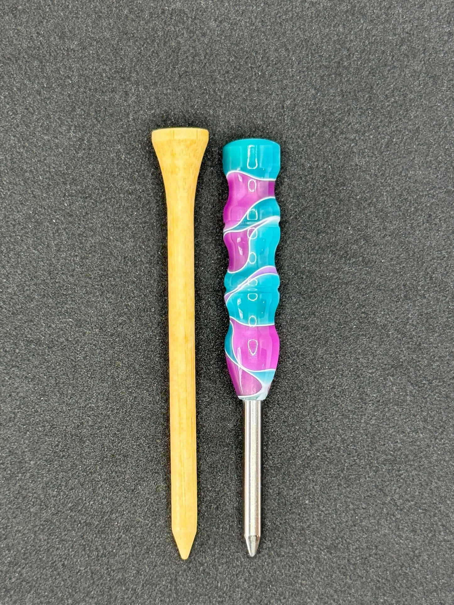 Single prong titanium divot tool - Kapalua