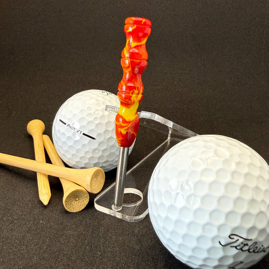 Single prong titanium divot tool - Firestone