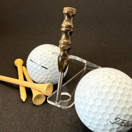 Single prong titanium divot tool - Arnie Palmie Alert